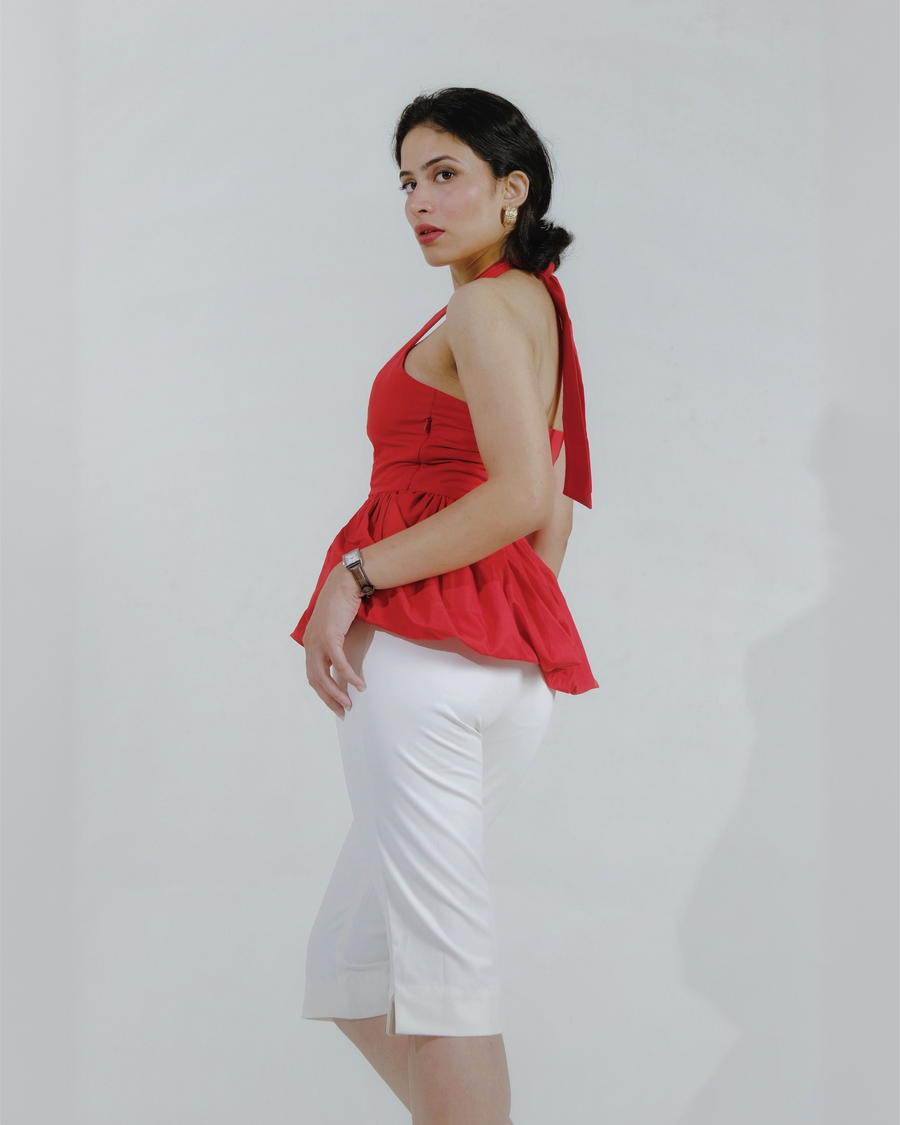 Capri Pants (Off-White)