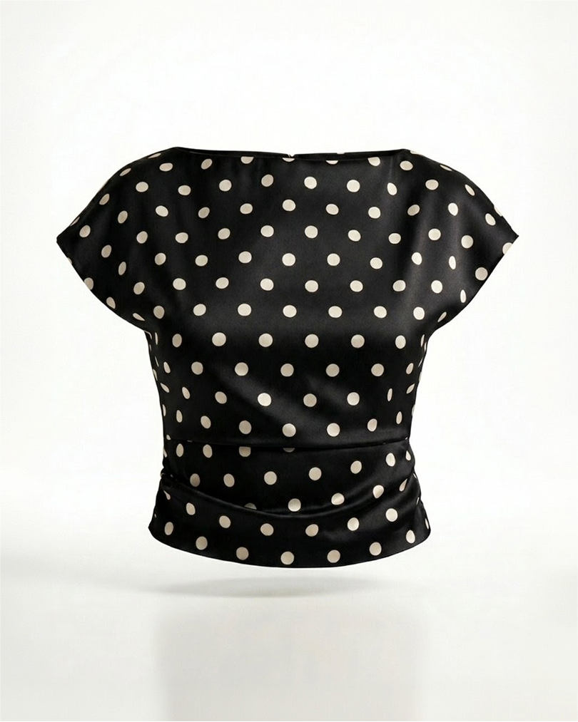POLKAMUSE TOP (Black)