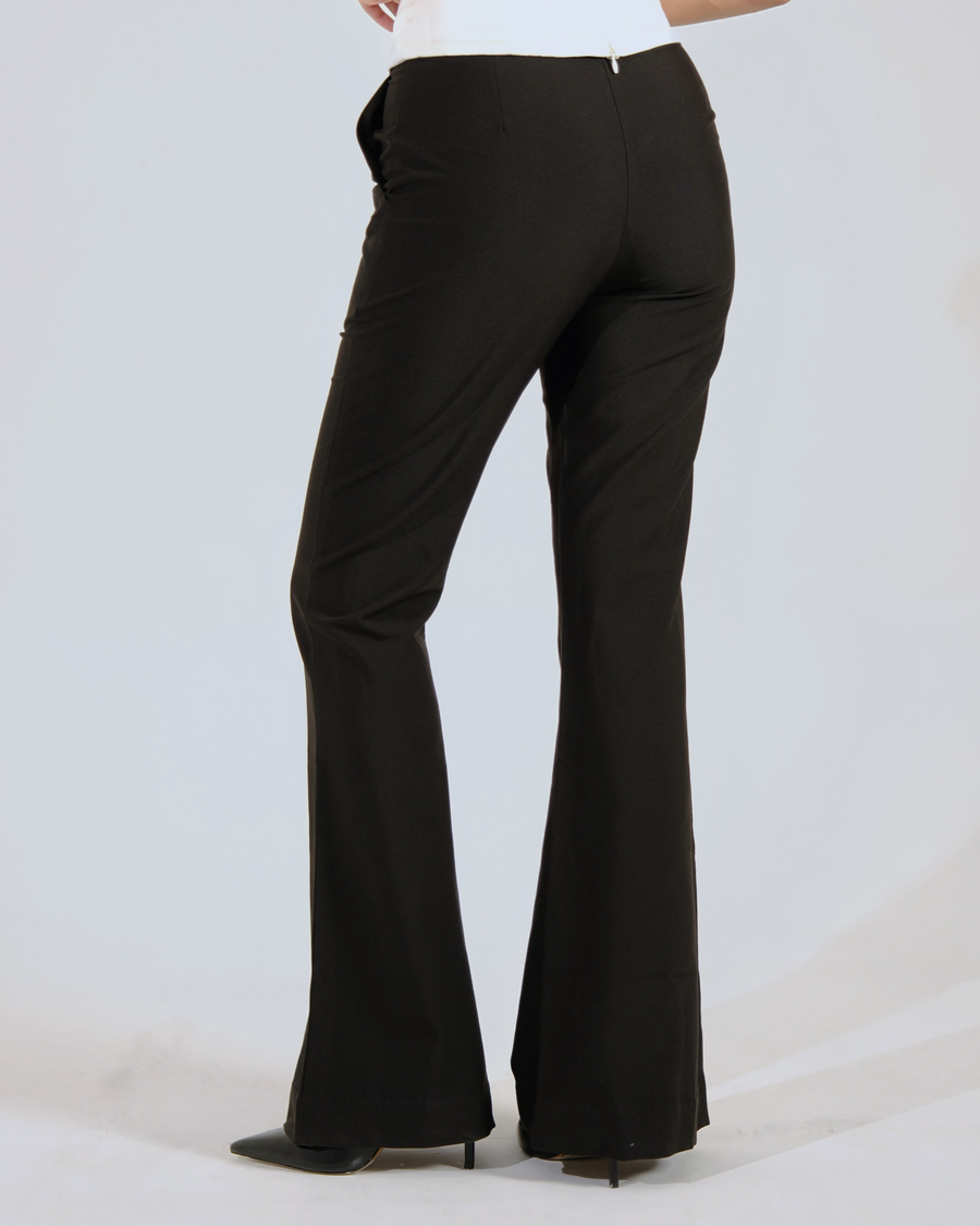 Flare Trousers (Black)