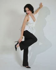 Flare Trousers (Black)