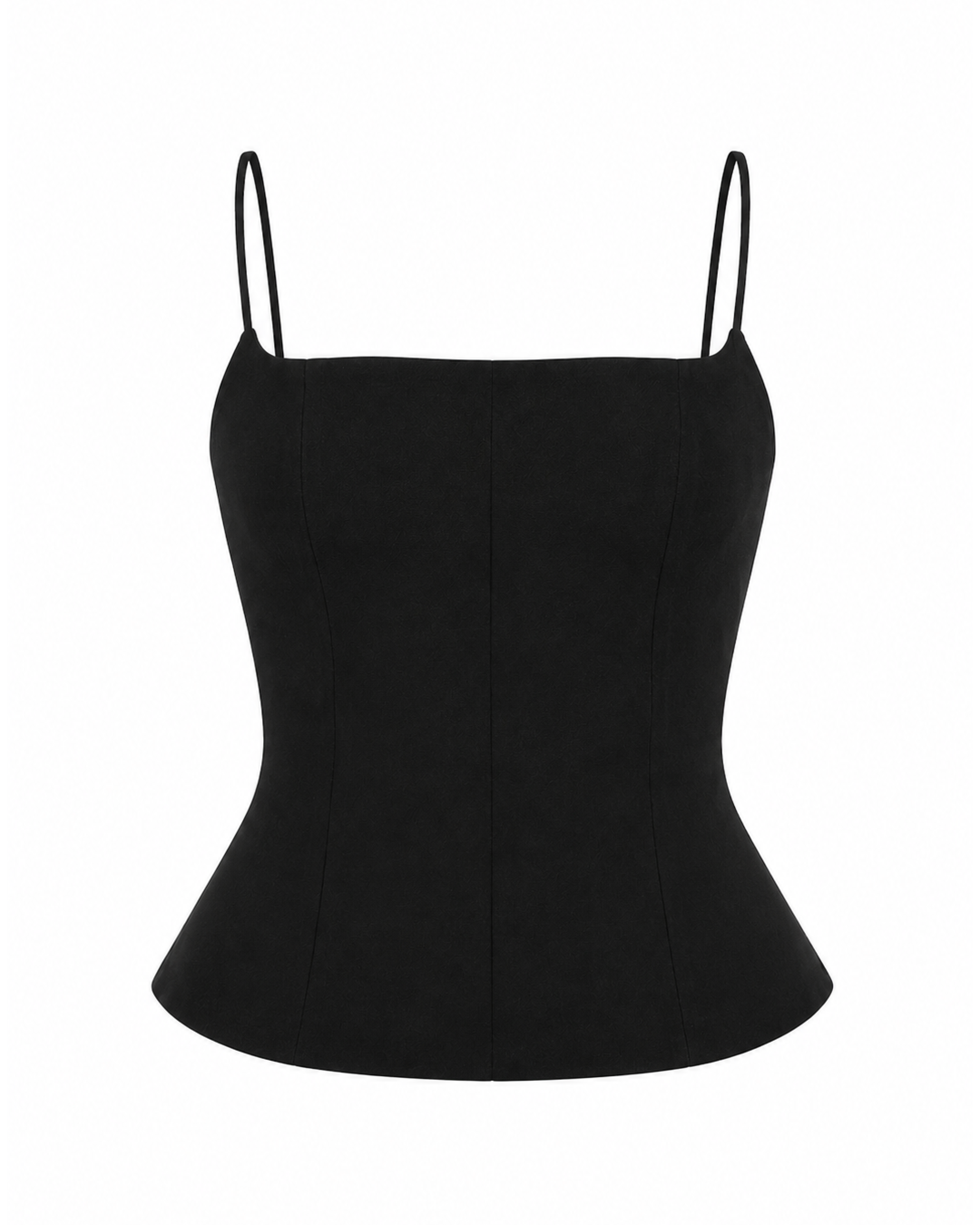 Hedy Corset Top (Black)
