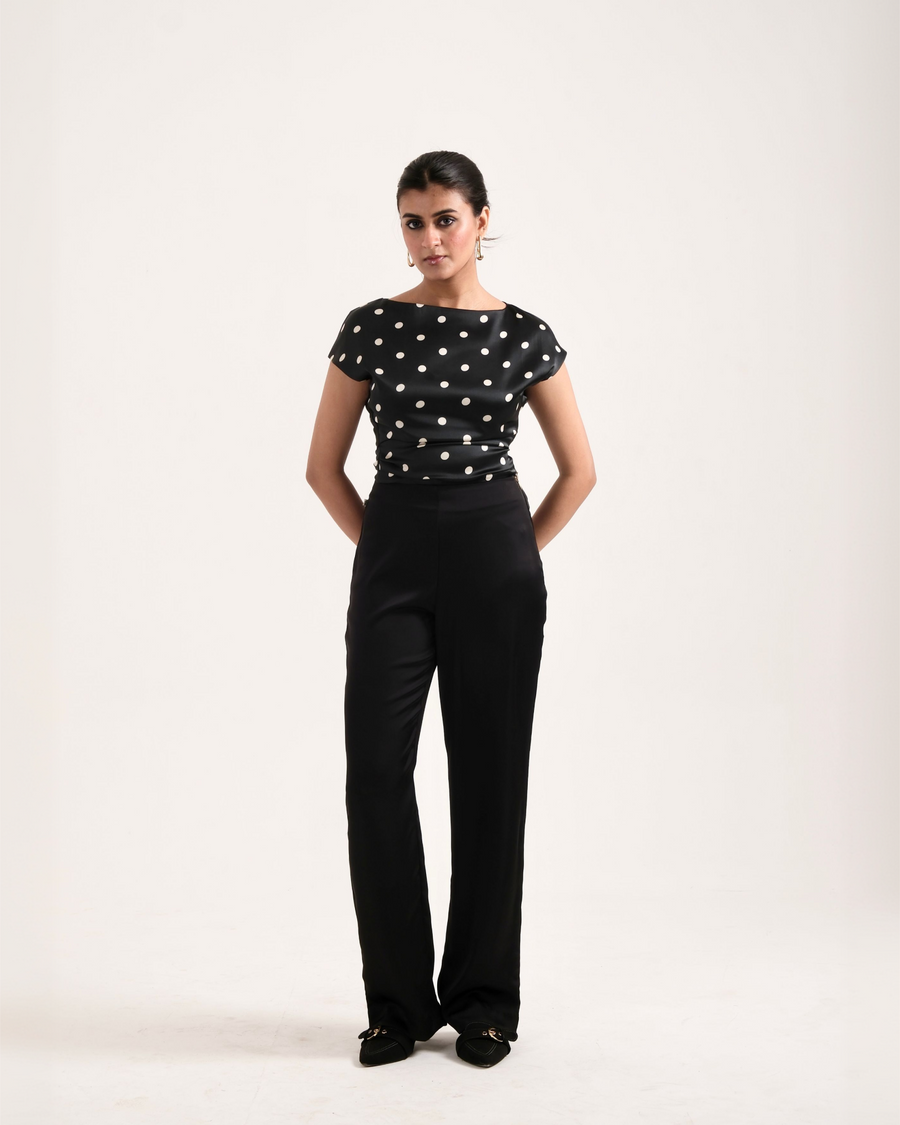 POLKAMUSE CO-ORD (Black)