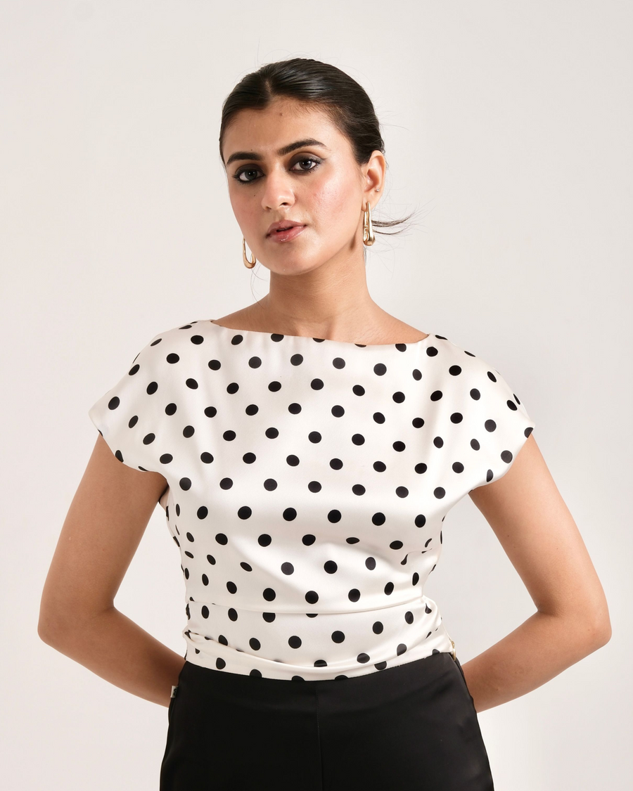 POLKAMUSE TOP (Ivory)
