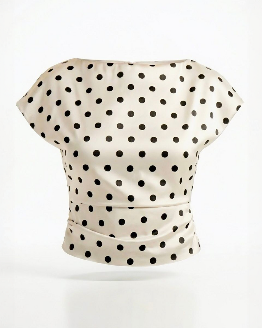 POLKAMUSE TOP (Ivory)