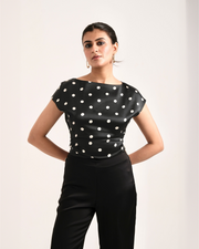 POLKAMUSE CO-ORD (Black)