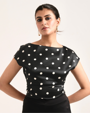 POLKAMUSE TOP (Black)